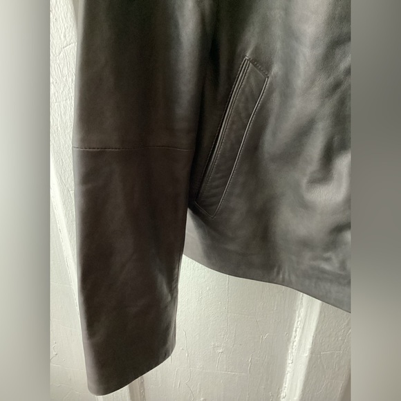 Rag & Bone Gray Leather Jacket - Picture 3 of 11